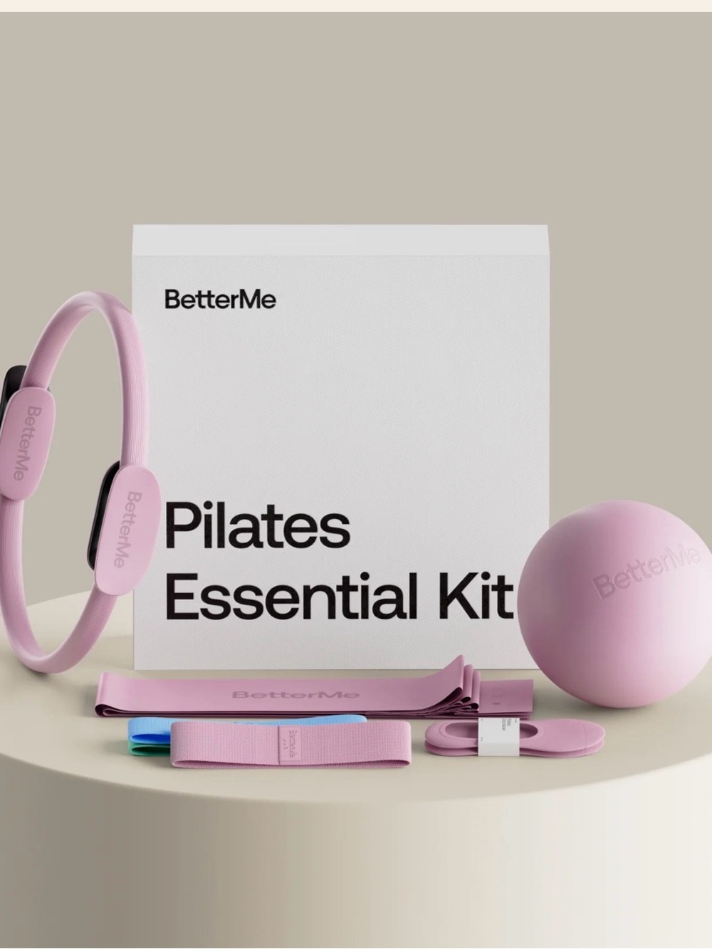 Better me Pilates Essential Kit - Raspberry Pink
